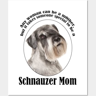 Schnauzer Mom Posters and Art